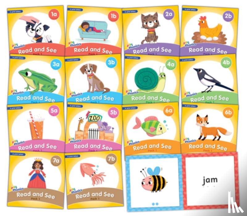 Lloyd, Sue - Jolly Phonics Read and See, Pack 1: In Print Letters (American English Edition)