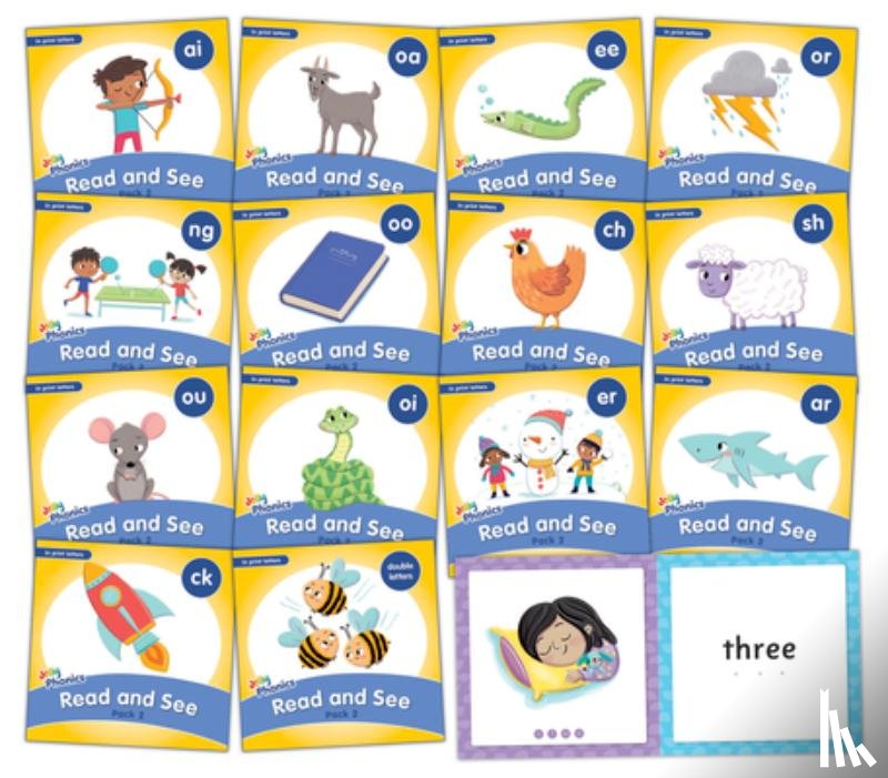 Lloyd, Sue - Jolly Phonics Read and See, Pack 2: In Print Letters (American English Edition)