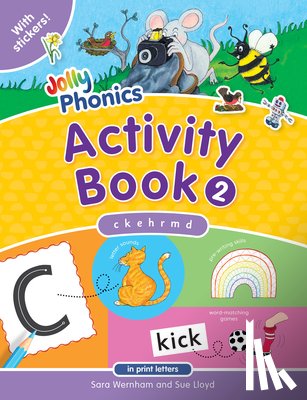 Wernham, Sara - Jolly Phonics Activity Book 2: In Print Letters (American English Edition)