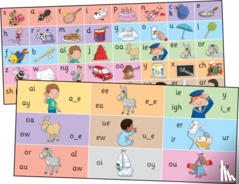 Wernham, Sara, Lloyd, Sue - Jolly Phonics Letter Sound Strips