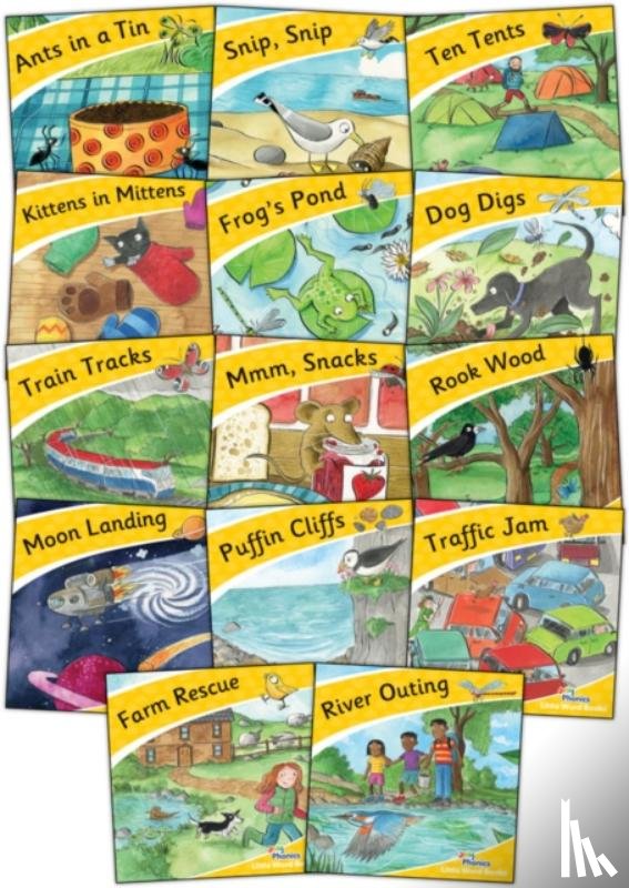 Wernham, Sara - Jolly Phonics Little Word Books