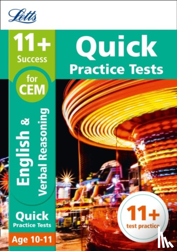 Letts 11+ - 11+ Verbal Reasoning Quick Practice Tests Age 10-11 (Year 6)