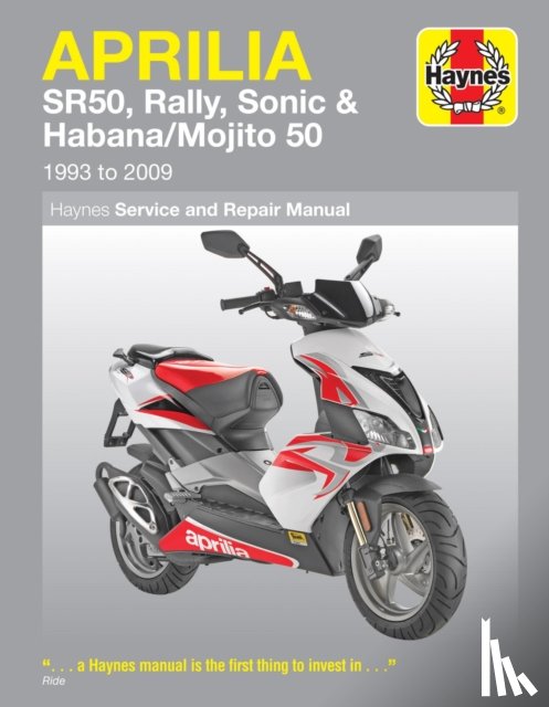 Mather, Phil - Aprilia SR50, Rally, Sonic & Habana/Mojito Scooters (93 - 09)