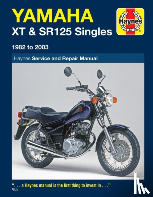Churchill, Jeremy - Yamaha XT & SR125 (82 - 03) Haynes Repair Manual