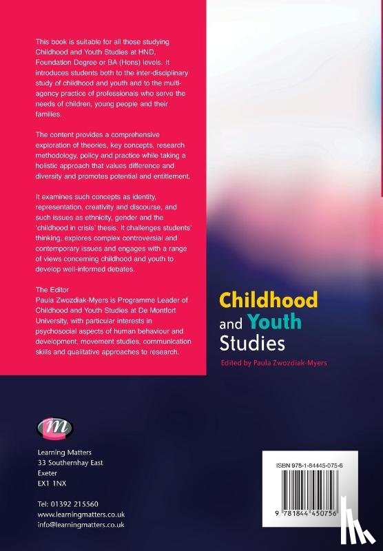  - Childhood and Youth Studies