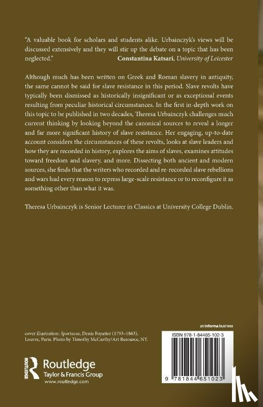 Urbainczyk, Theresa - Slave Revolts in Antiquity