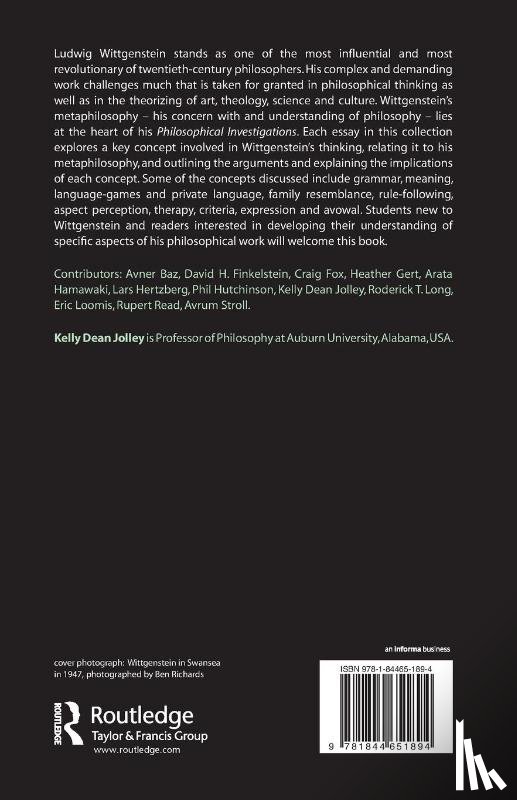 Dean Jolley, Kelly - Wittgenstein
