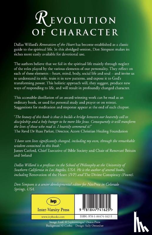 Simpson, Dallas Willard and Don - Revolution of character