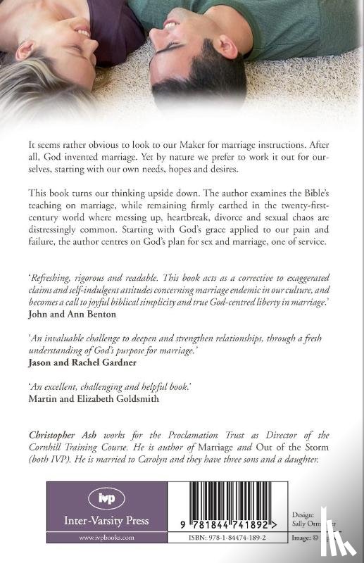 Ash, Christopher (Author) - Married for God