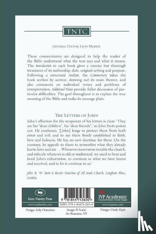 Stott, John (Author) - The Letters of John