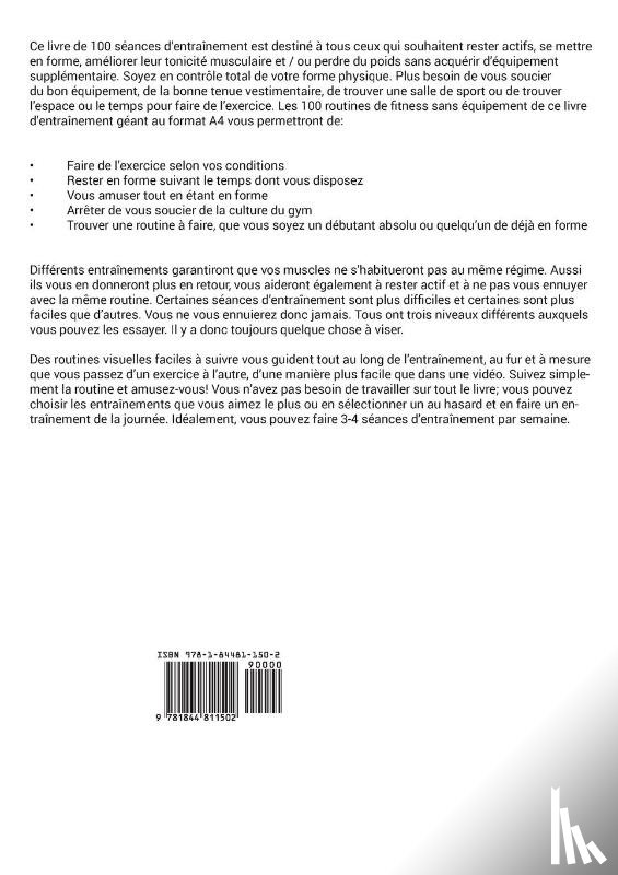 Rey, N - 100 Entrainements Sans Equipement Vol. 1