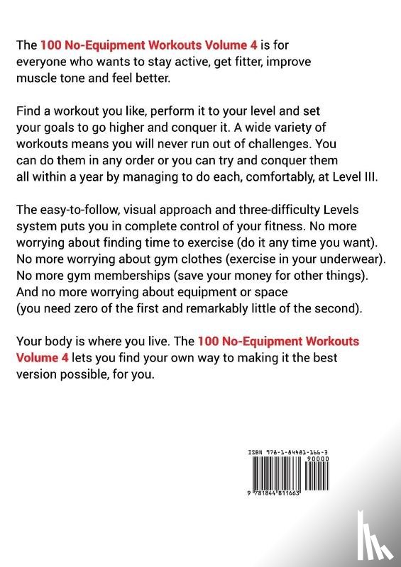 Rey, N - 100 No-Equipment Workouts Vol. 4