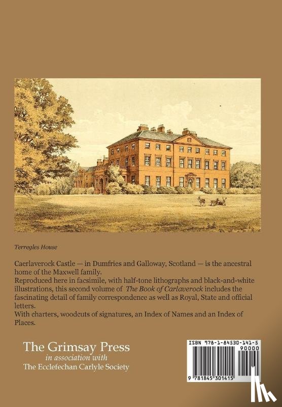 Fraser, William - The Book of Carlaverock: Volume 2