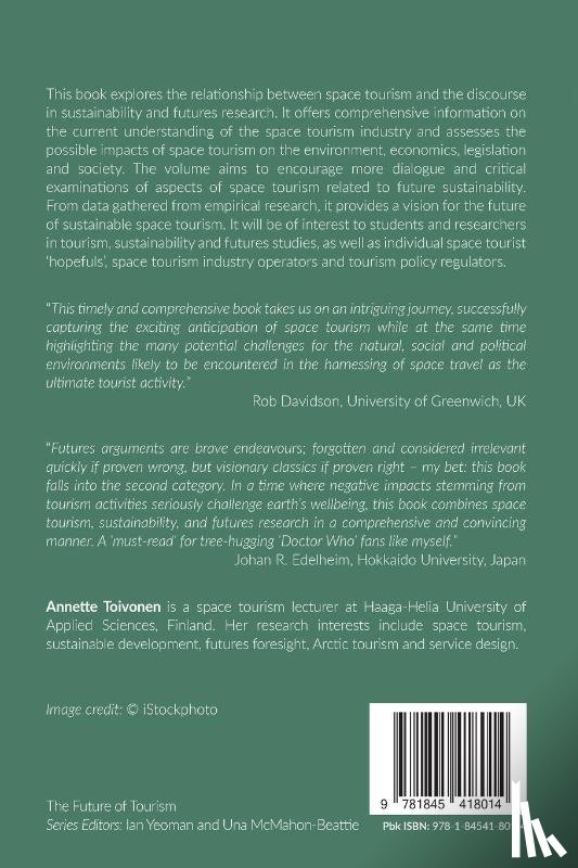 Toivonen, Annette - Sustainable Space Tourism