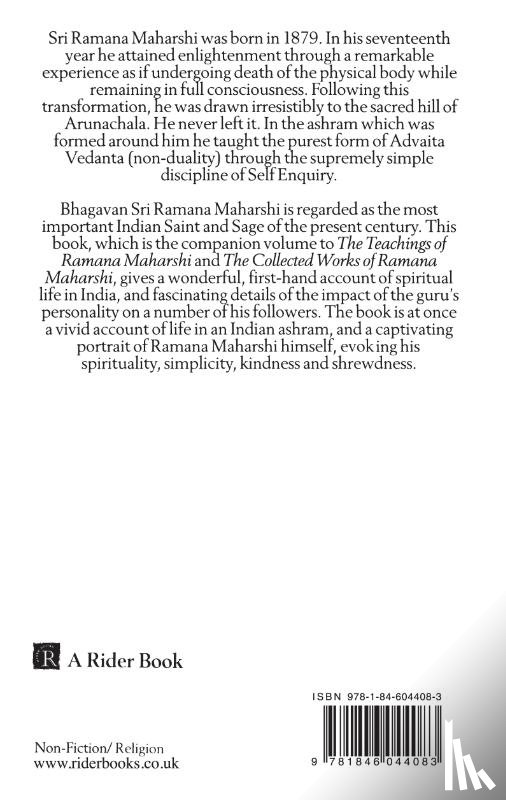 Osborne, Arthur - Ramana Maharshi And The Path Of Self Knowledge