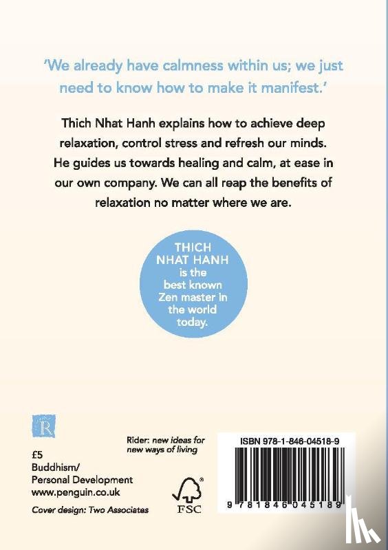 Hanh, Thich Nhat - How to Relax