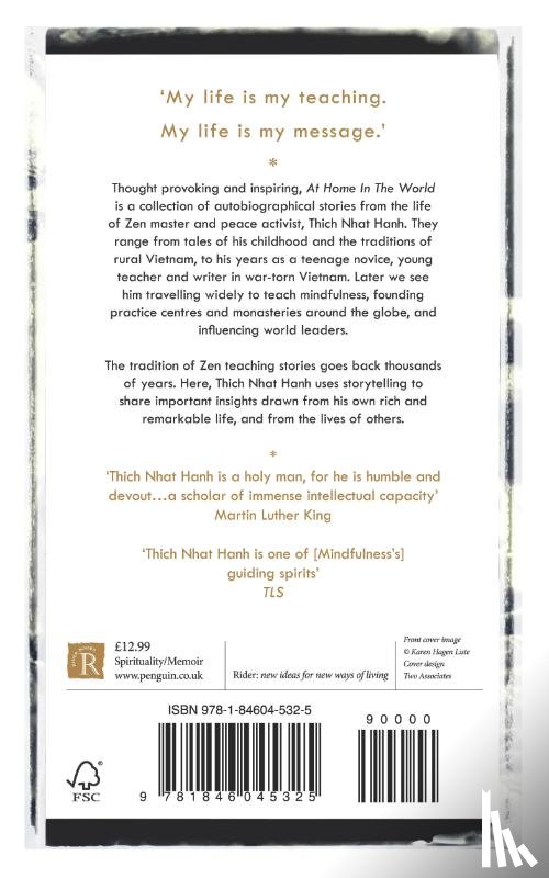 Hanh, Thich Nhat - At Home In The World