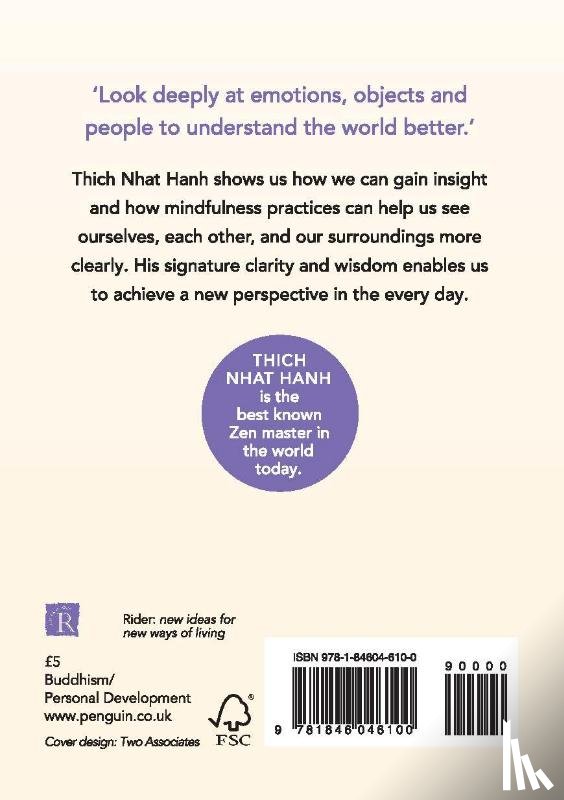 Hanh, Thich Nhat - How to See