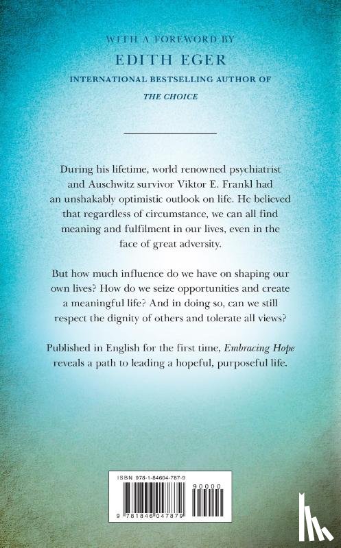 Frankl, Viktor E - Embracing Hope