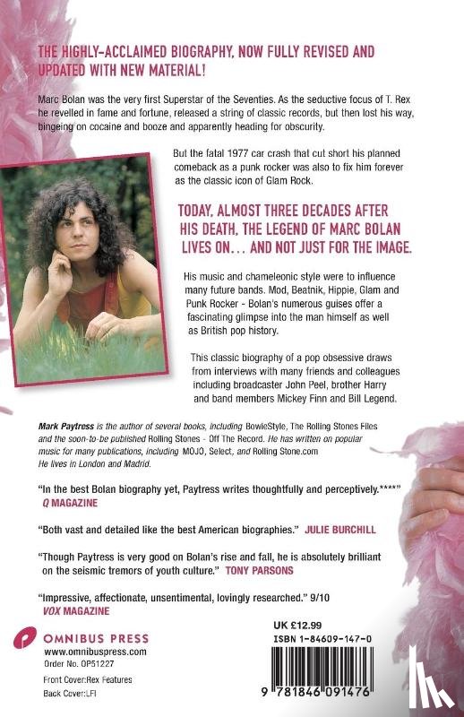 Paytress, Mark - Bolan: The Rise and Fall of a 20th Century Superstar