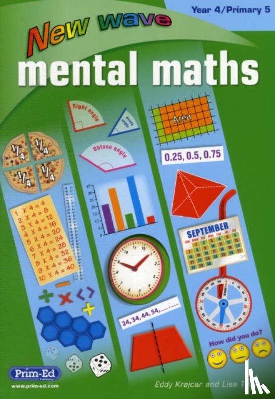 RIC Publications, Eddie, Krajcar, Tiivel - New Wave Mental Maths: Year 4 / P5
