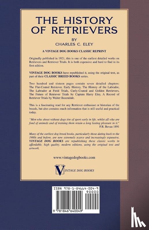 Eley, Charles - The History of Retrievers