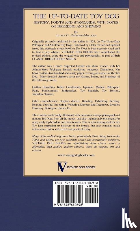 Raymond-Mallock, Lillian - The Up-to-Date Toy Dog