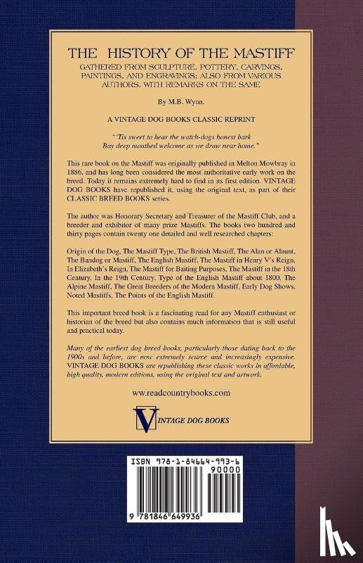 Wynn, M.B. - History of the Mastiff