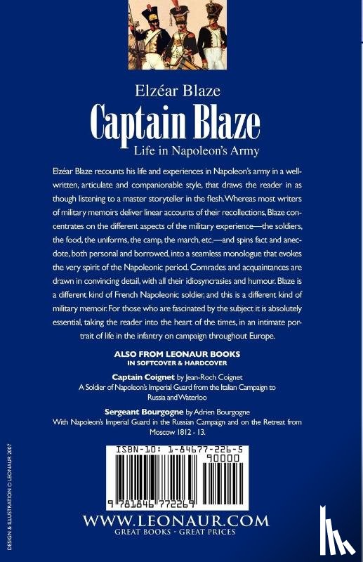 Blaze, Elzear - Captain Blaze