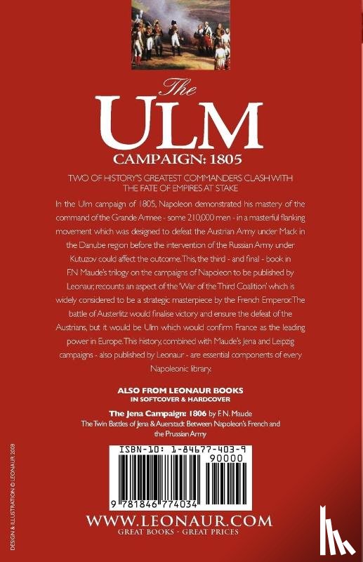 Maude, F N - The Ulm Campaign 1805