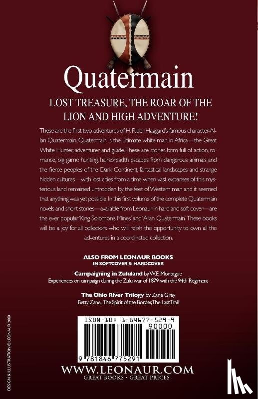 Haggard, Sir H Rider - Quatermain
