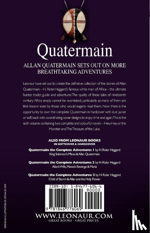 Haggard, Sir H Rider - Quatermain