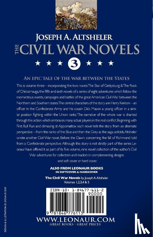 Altsheler, Joseph a - The Civil War Novels