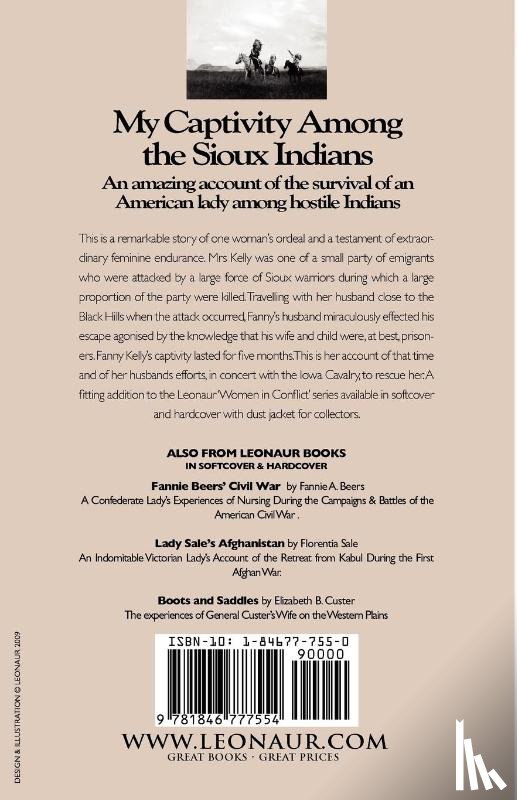 Kelly, Fanny - My Captivity Among the Sioux Indians
