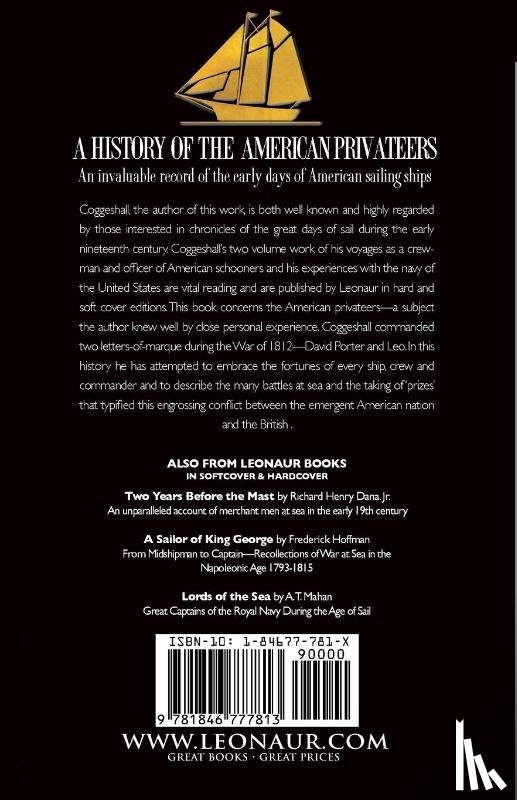 Coggeshall, George - History of the American Privateers