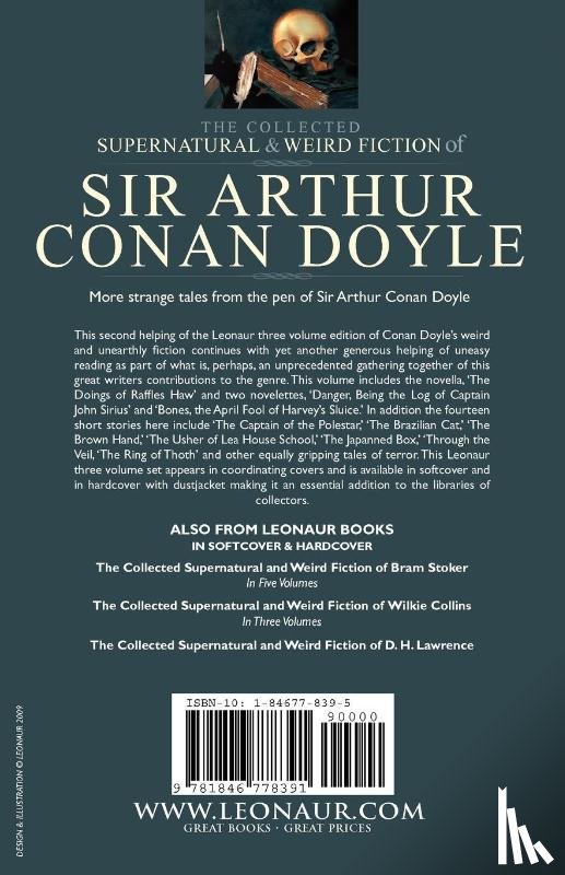 Doyle, Sir Arthur Conan - The Collected Supernatural and Weird Fiction of Sir Arthur Conan Doyle