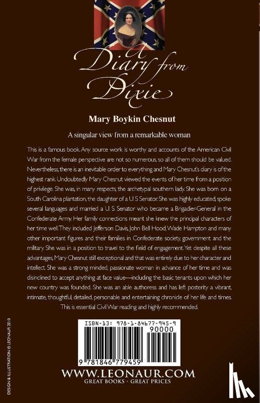 Chesnut, Mary Boykin - A Diary from Dixie