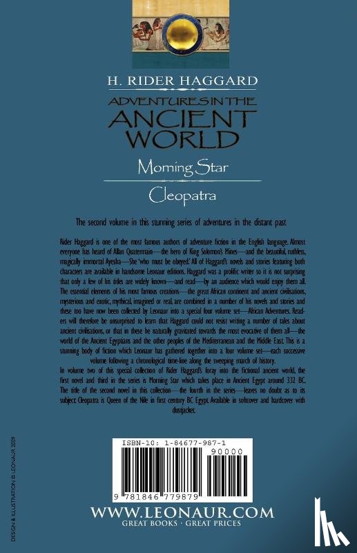 Haggard, Sir H Rider - Adventures in the Ancient World