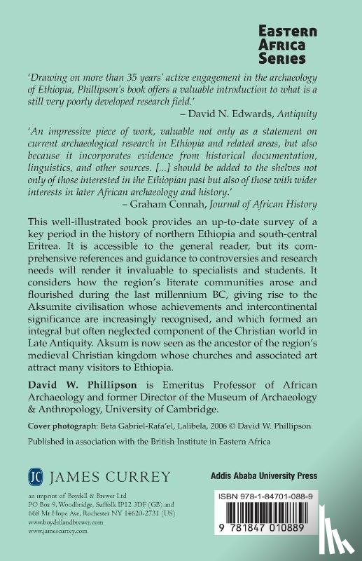 Phillipson, David W. - Foundations of an African Civilisation