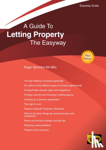 Sproston, Roger - A Guide To Letting Property The Easyway
