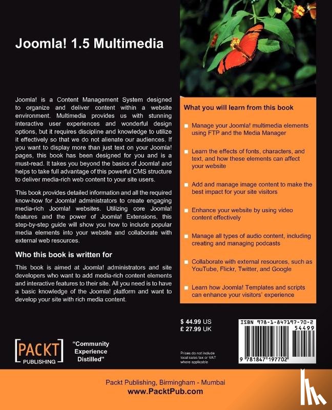 Walker, Allan - Joomla! 1.5 Multimedia