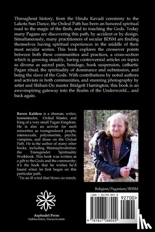 Kaldera, Raven - Dark Moon Rising: Pagan BDSM & the Ordeal Path