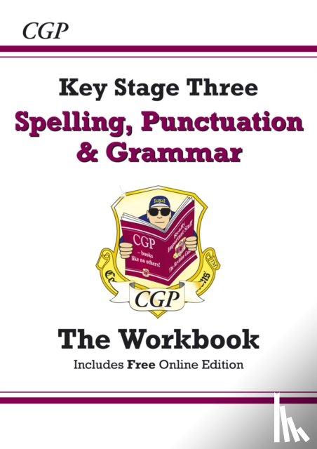CGP Books - KS3 Spelling, Punctuation & Grammar Workbook (answers sold separately)