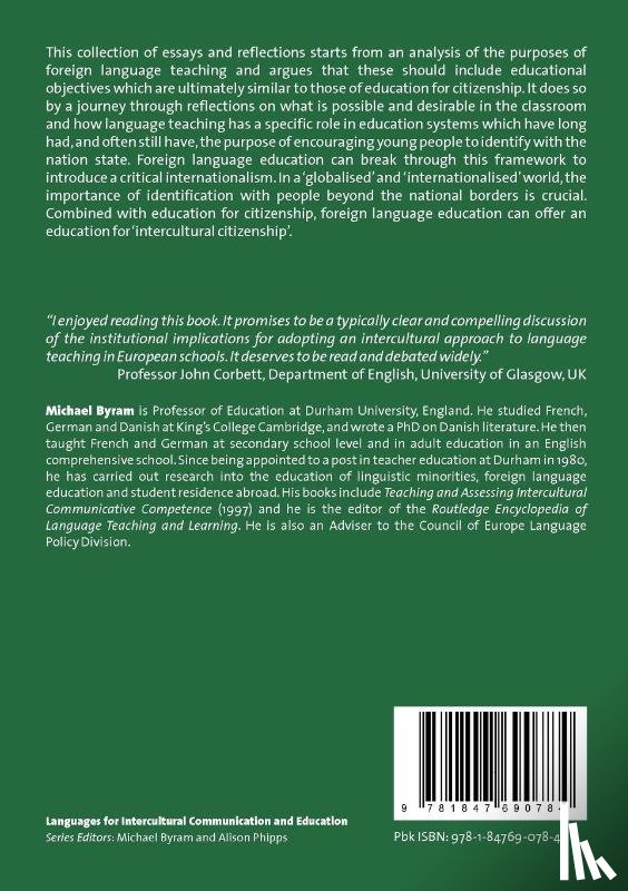 Byram, Michael - From Foreign Language Education to Education for Intercultural Citizenship