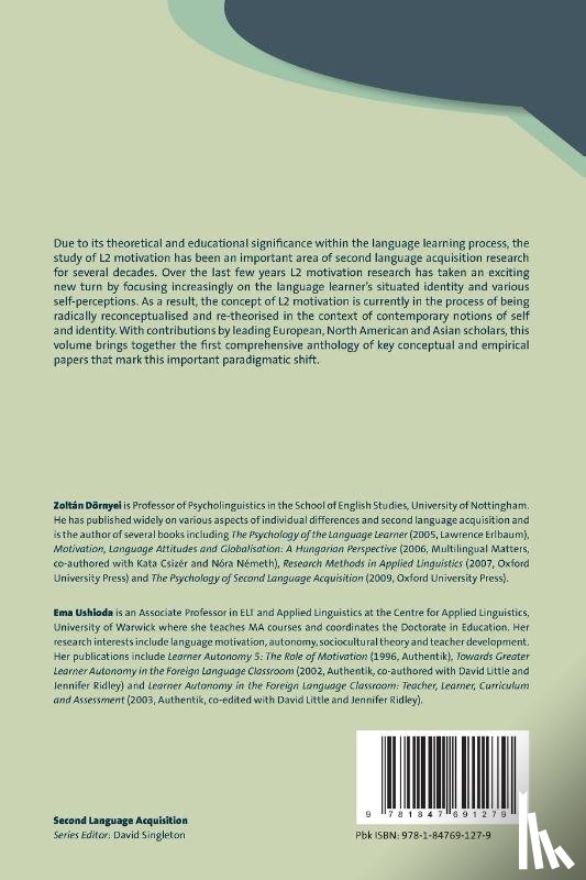  - Motivation, Language Identity and the L2 Self