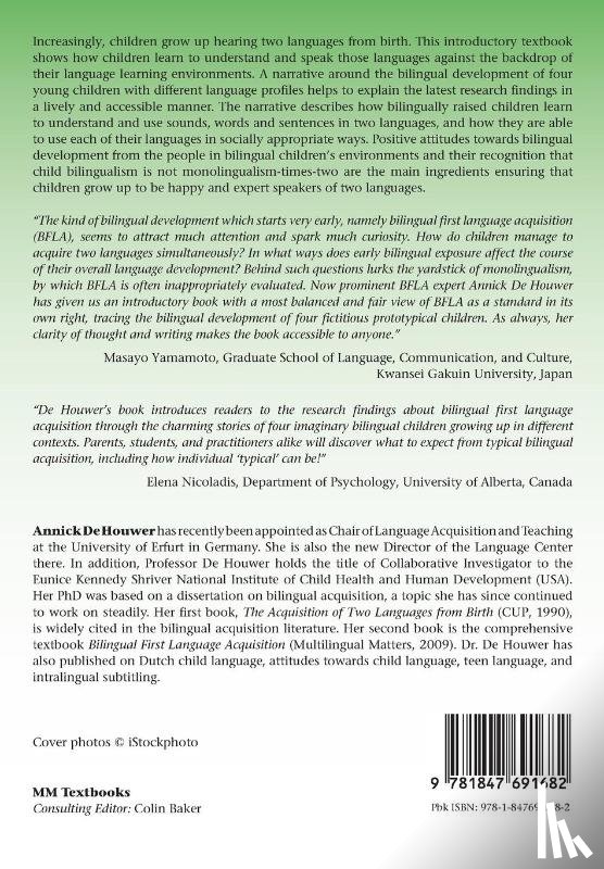 De Houwer, Annick - An Introduction to Bilingual Development