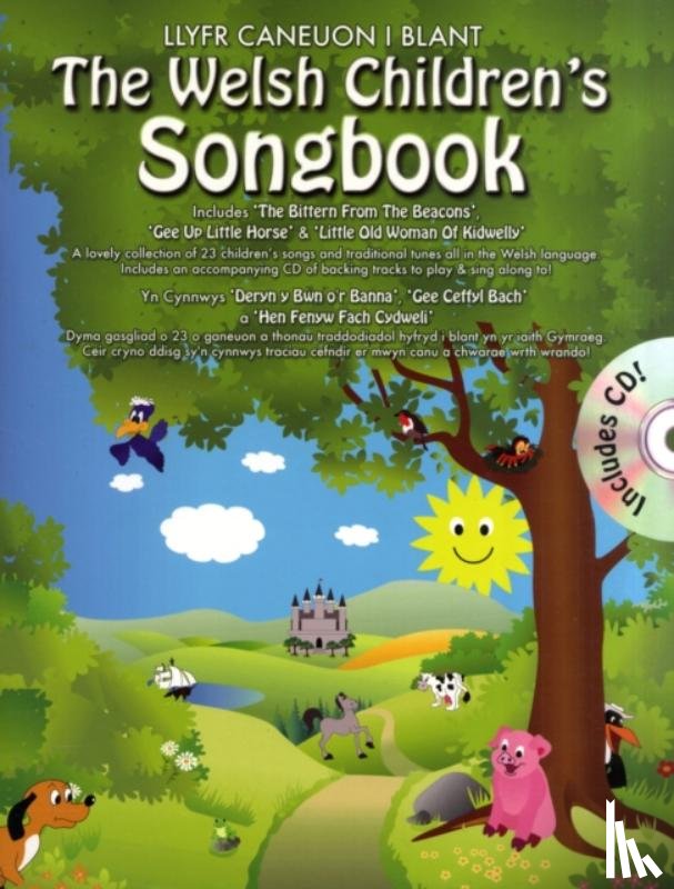 Blant - The Welsh Children's Songbook (Book & CD)