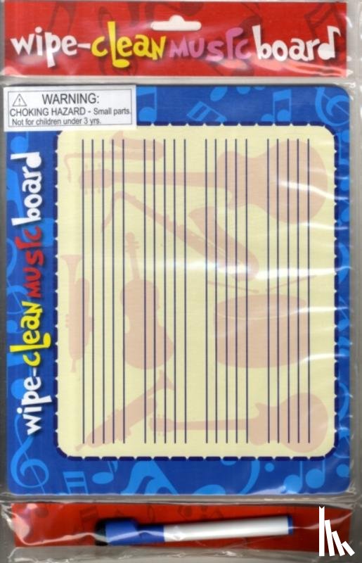 Hal Leonard Publishing Corporation - Wipe Clean Music Board