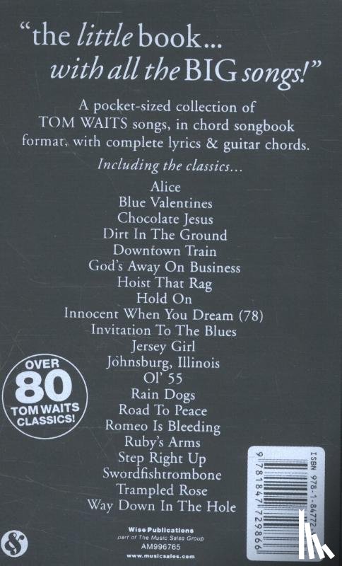 Waits, Tom - The Little Black Songbook