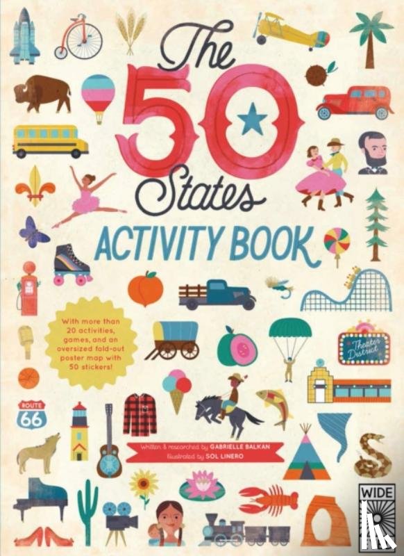 Balkan, Gabrielle - The 50 States: Activity Book